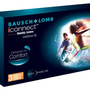 Monthly Disposable I Connect Bausch and Lomb - 3 lens per Box